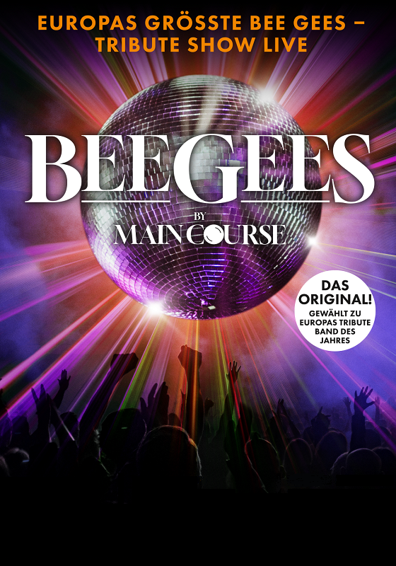 Tour Poster - Bee Gees by Maincourse