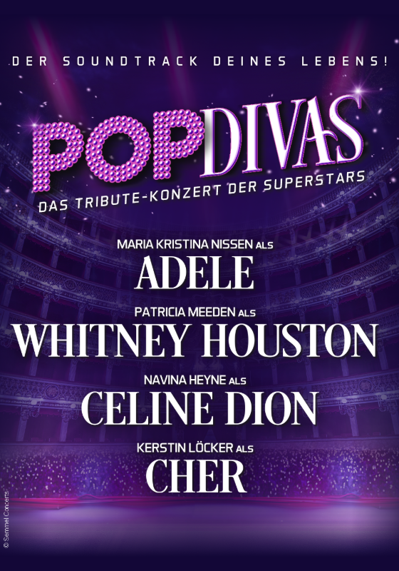 Tour Poster - POP DIVAS